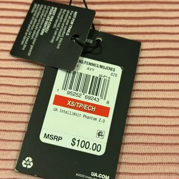 New Under Armour UA IntelliKnit Phantom 2.0 Crew Shirt 1354394 Women’s XS - Picture 2 of 6